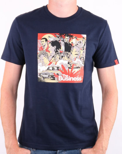 80er Casual Classics The Business T-Shirt Marineblau