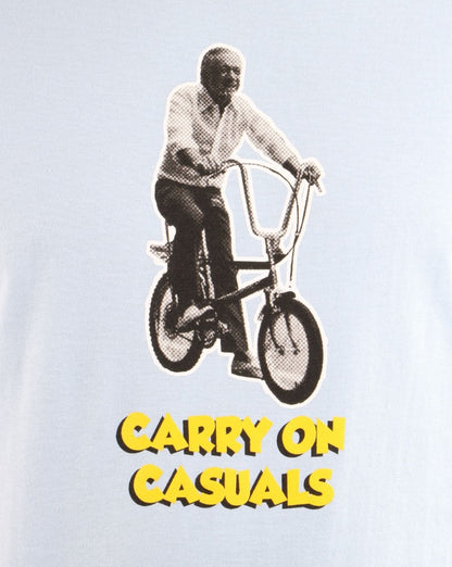 Carry On Casuals T-Shirt Himmelblau