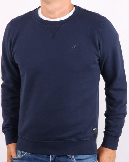 Replay Sweatshirt Blau