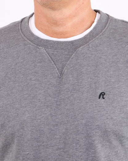 Replay Sweatshirt Grau Melange