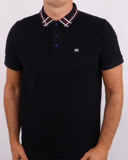 Weekend Offender Rivera Poloshirt Marineblau