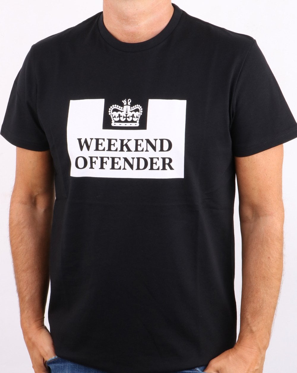 Weekend Offender Prison T-shirt Black