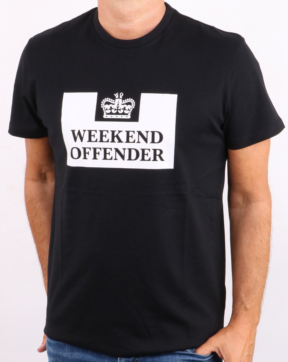 Weekend Offender Prison T-shirt Black