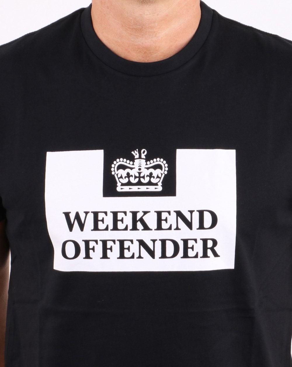 Weekend Offender Prison T-Shirt Schwarz