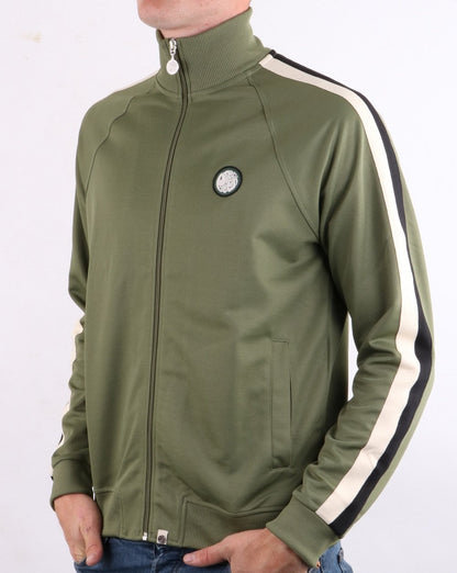 Pretty Green Tilby Track Top Khaki