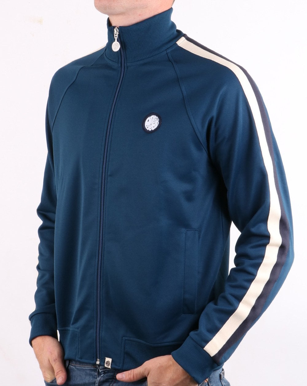 Pretty Green Tilby Track Top Blue