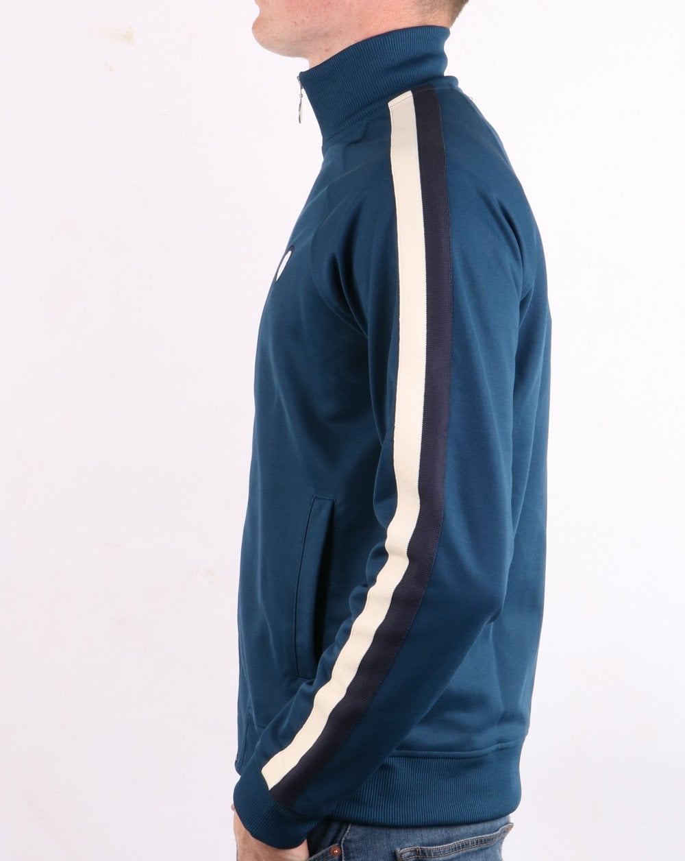 Pretty Green Tilby Track Top Blue