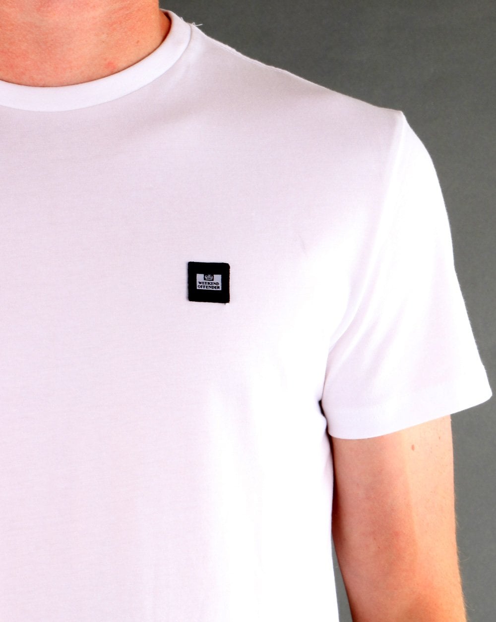 Weekend Offender Logo T-Shirt Weiß