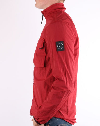 Marshall Artist Overshirt-Jacke in leuchtendem Rot