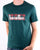 Benetton Box Logo T Shirt Dark Green
