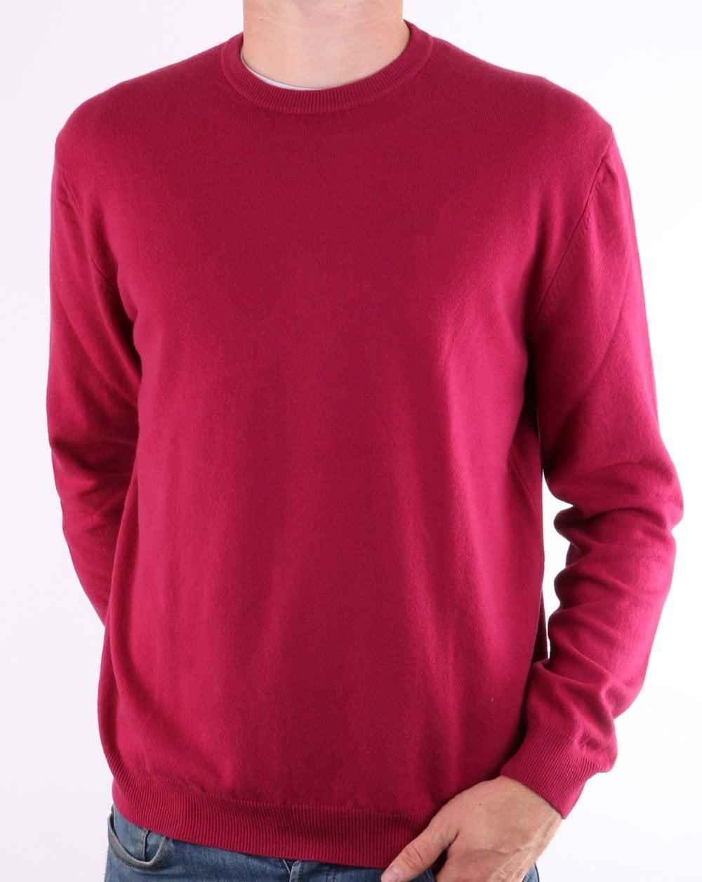 Benetton Wollpullover Beere