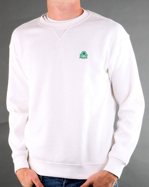 Benetton Sweatshirt White