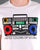 Benetton Printed T-shirt White