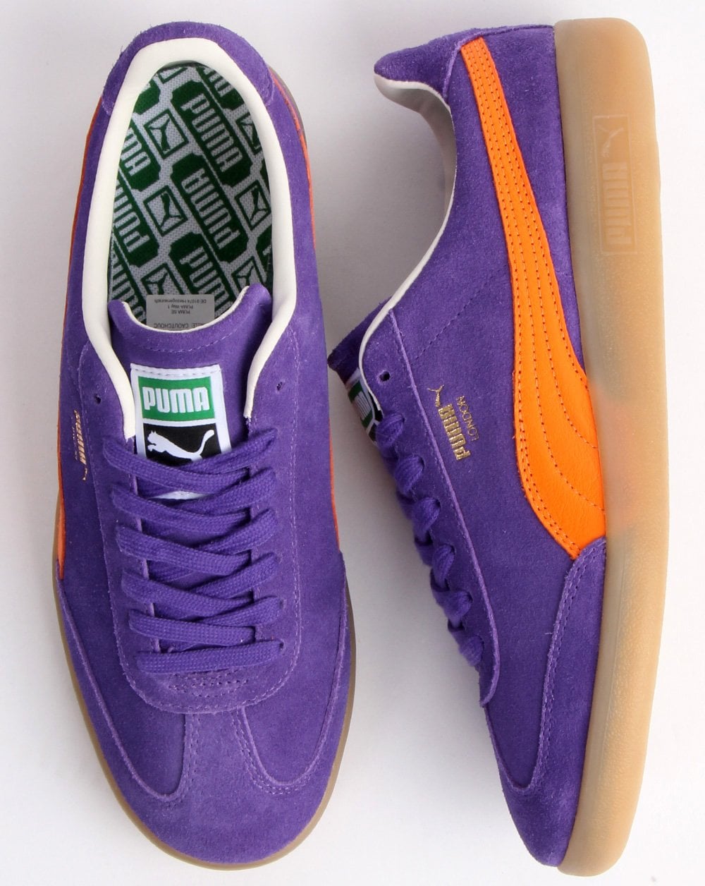 Puma Madrid "London" Trainer Purple/Orange