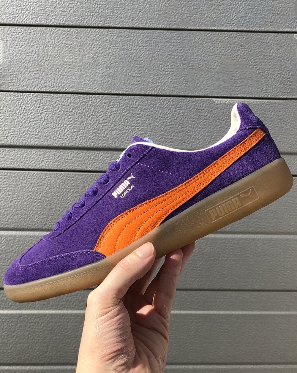Puma Madrid "London" Trainer Purple/Orange