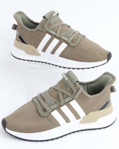 Adidas U_path Run Sneaker Khaki/Weiß
