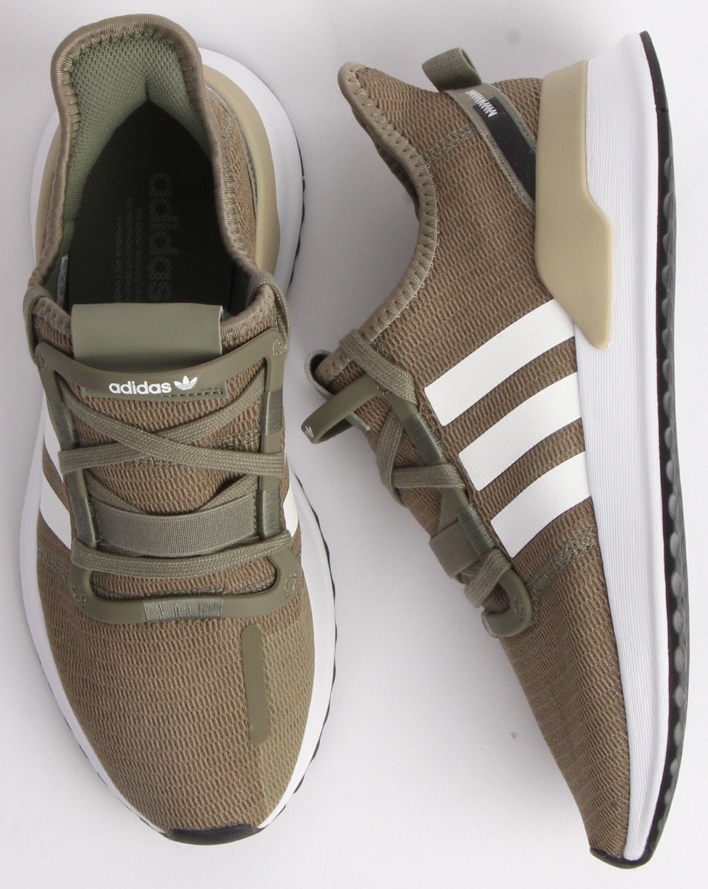 Adidas U_path Run Sneaker Khaki/Weiß