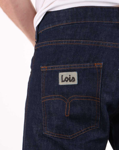 Lois Terrace – Regular Taper-Jeans in dunkler Waschung