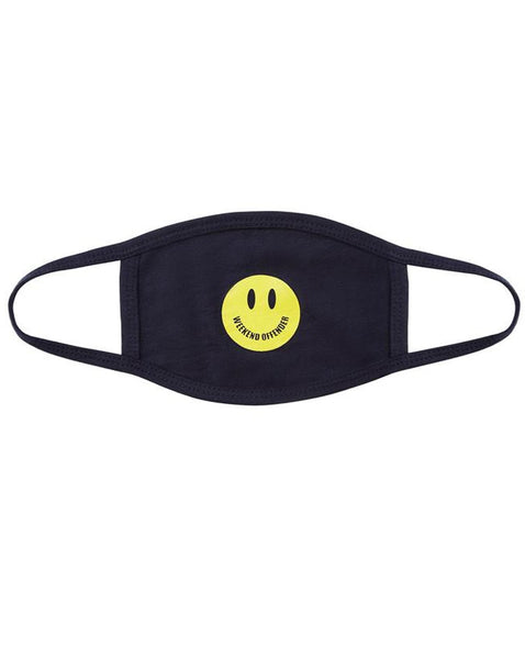 Weekend Offender Smiley Face Mask Navy