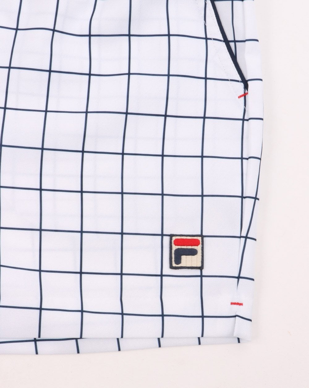 Fila Vintage Check Shorts White/Navy