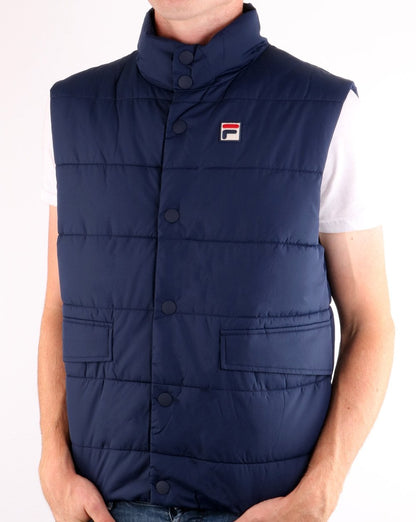 Fila Vintage Smithfield Weste Marine