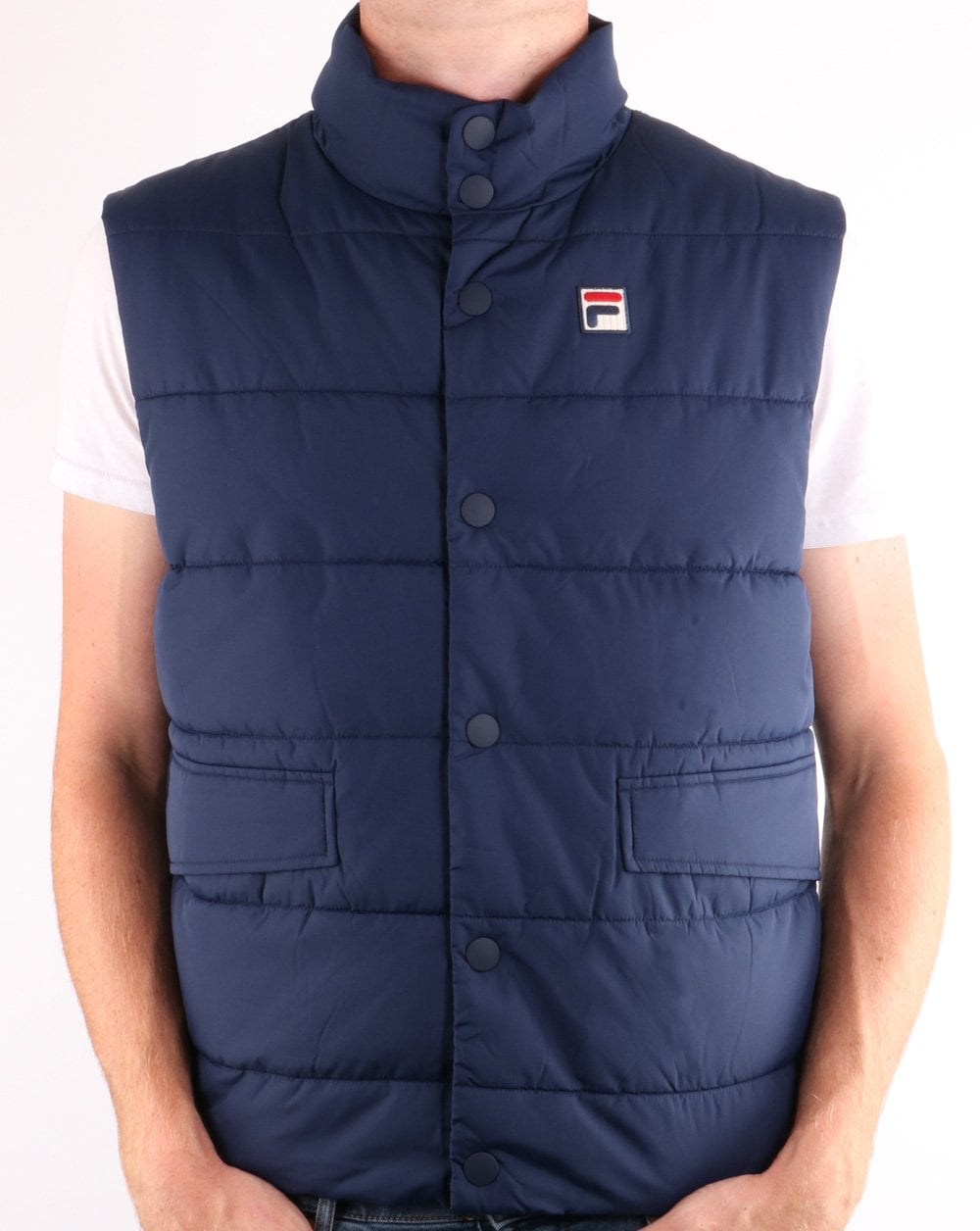 Fila Vintage Smithfield Weste Marine