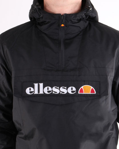 Ellesse – Gepolsterte Mont-Jacke in Schwarz