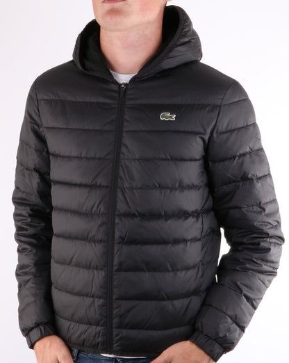 Lacoste Kapuzenjacke Schwarz