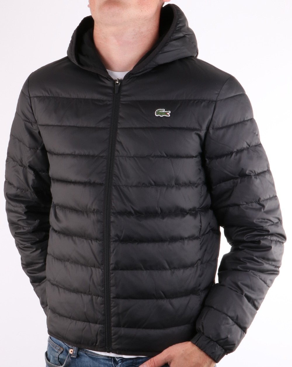Lacoste Kapuzenjacke Schwarz