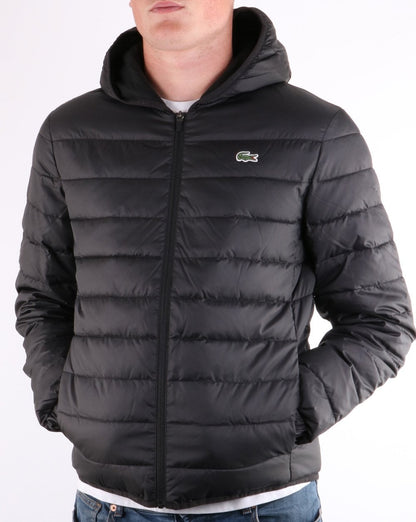 Lacoste Kapuzenjacke Schwarz