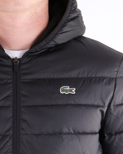 Lacoste Kapuzenjacke Schwarz