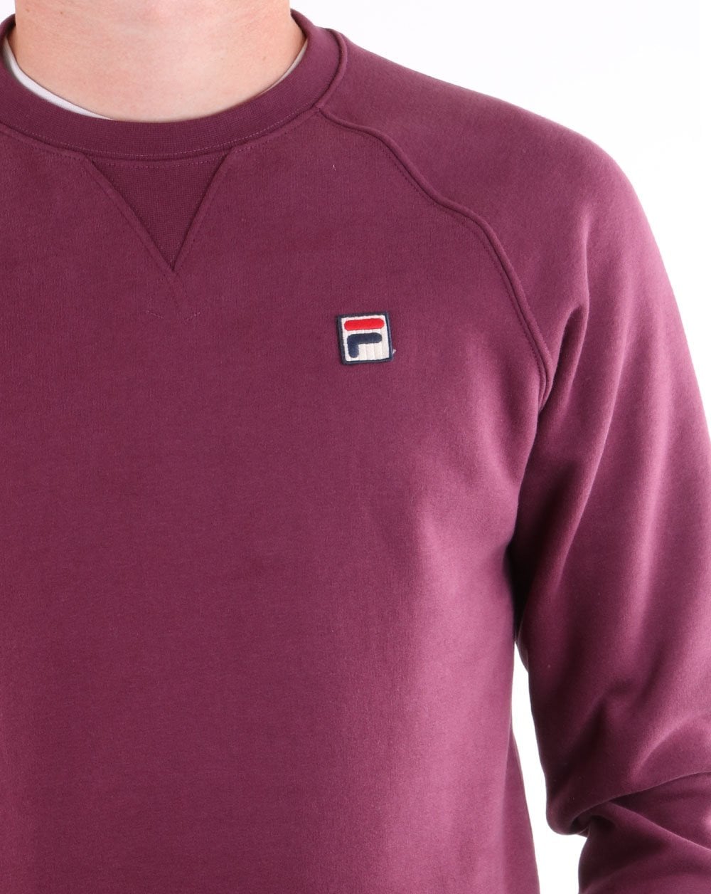 Fila Vintage Crew Sweatshirt, weiches Lila