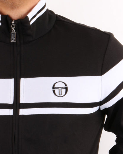 Sergio Tacchini Masters Trainingsjacke Schwarz/Weiß