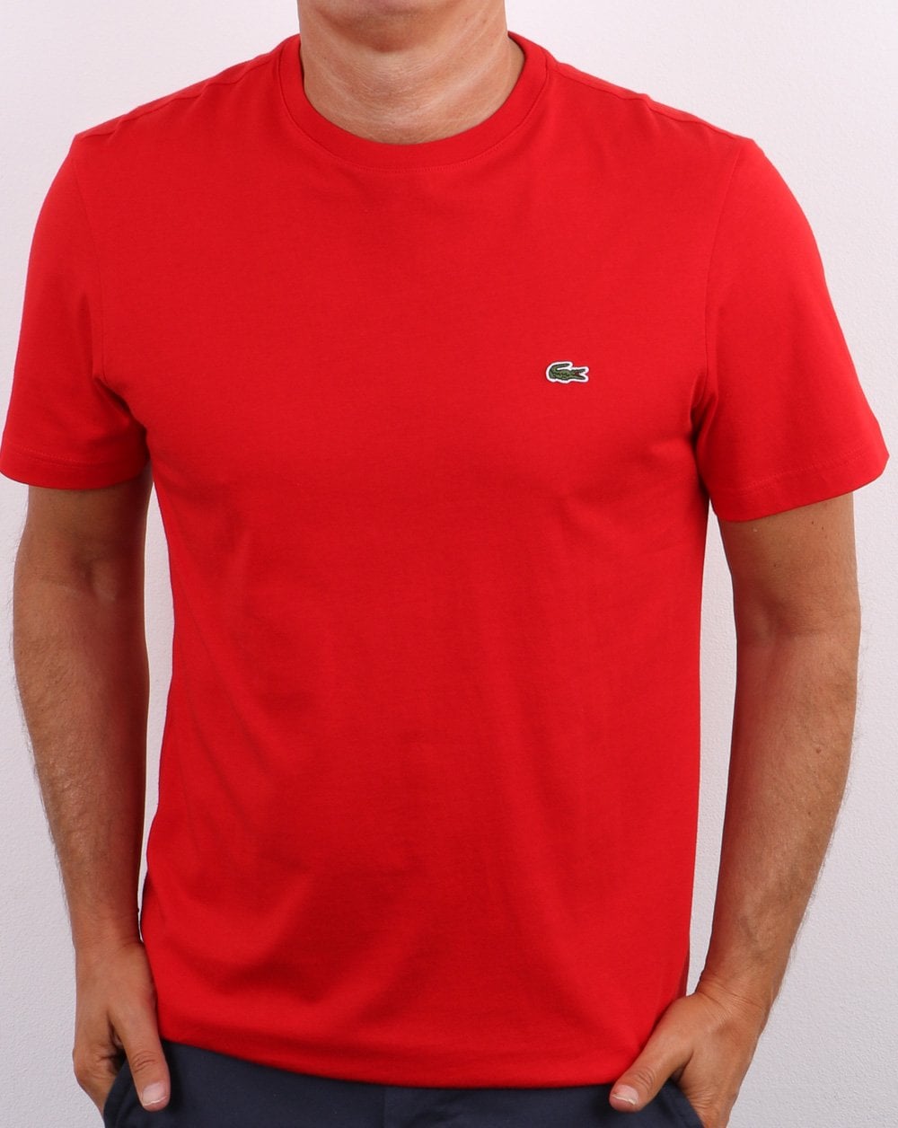 Lacoste T-Shirt Rot