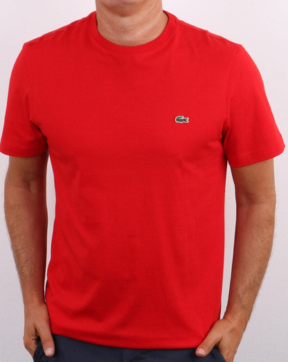 Lacoste T-Shirt Rot