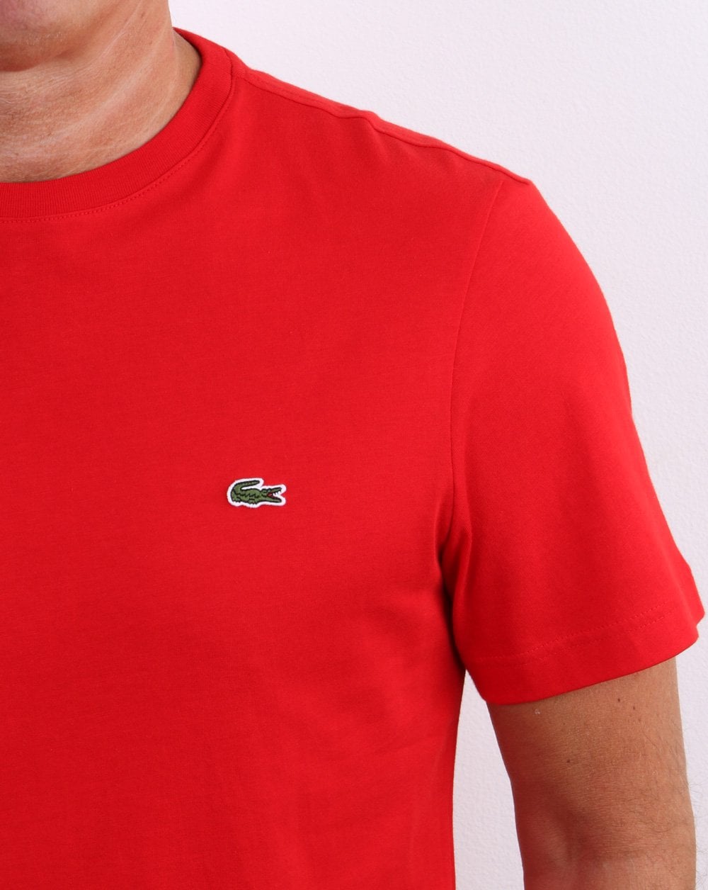 Lacoste T-Shirt Rot