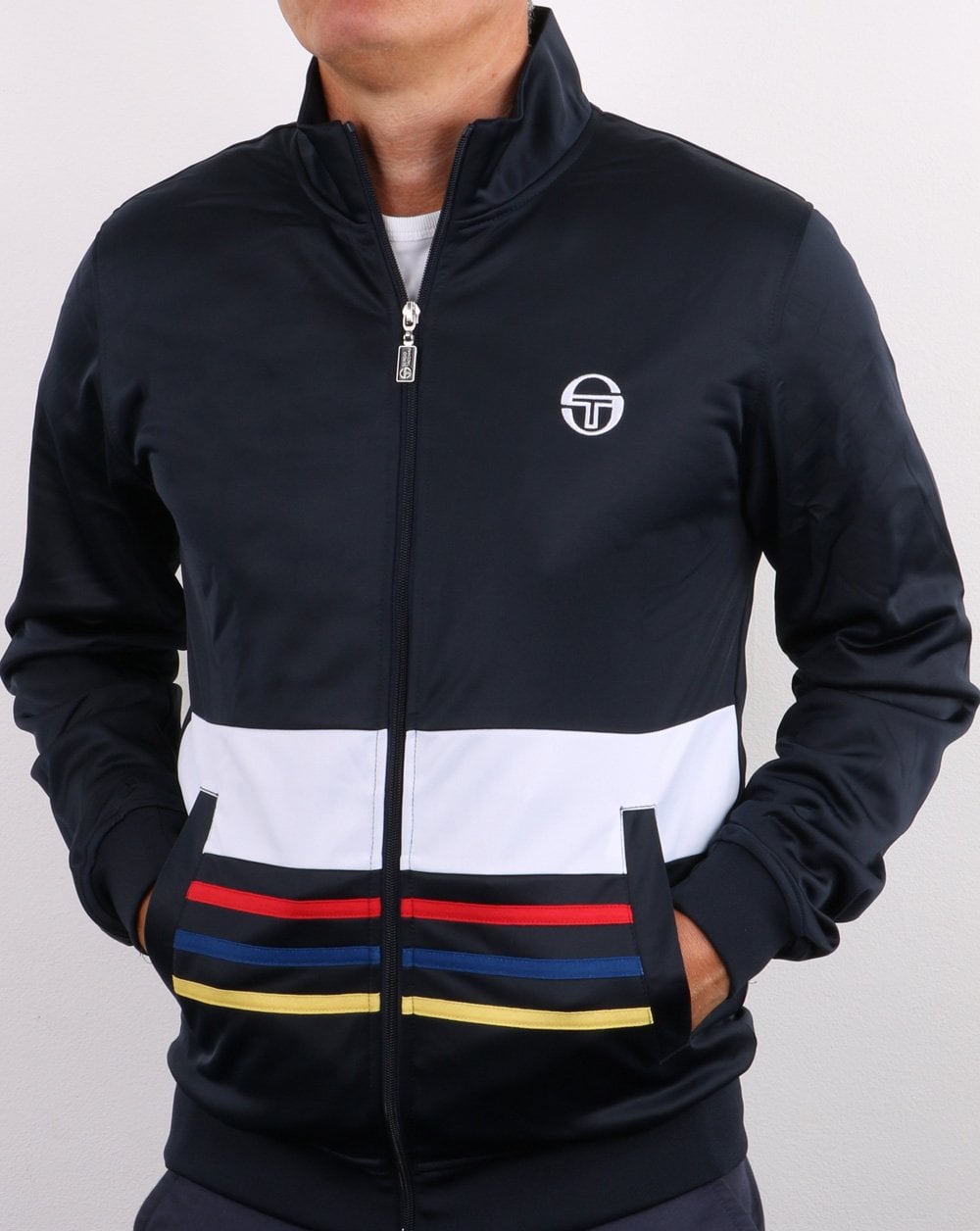 Sergio Tacchini Business Track Top Marineblau