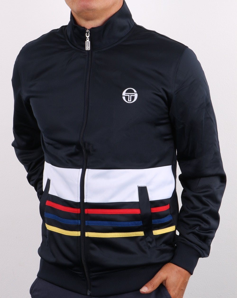 Sergio Tacchini Business Track Top Marineblau