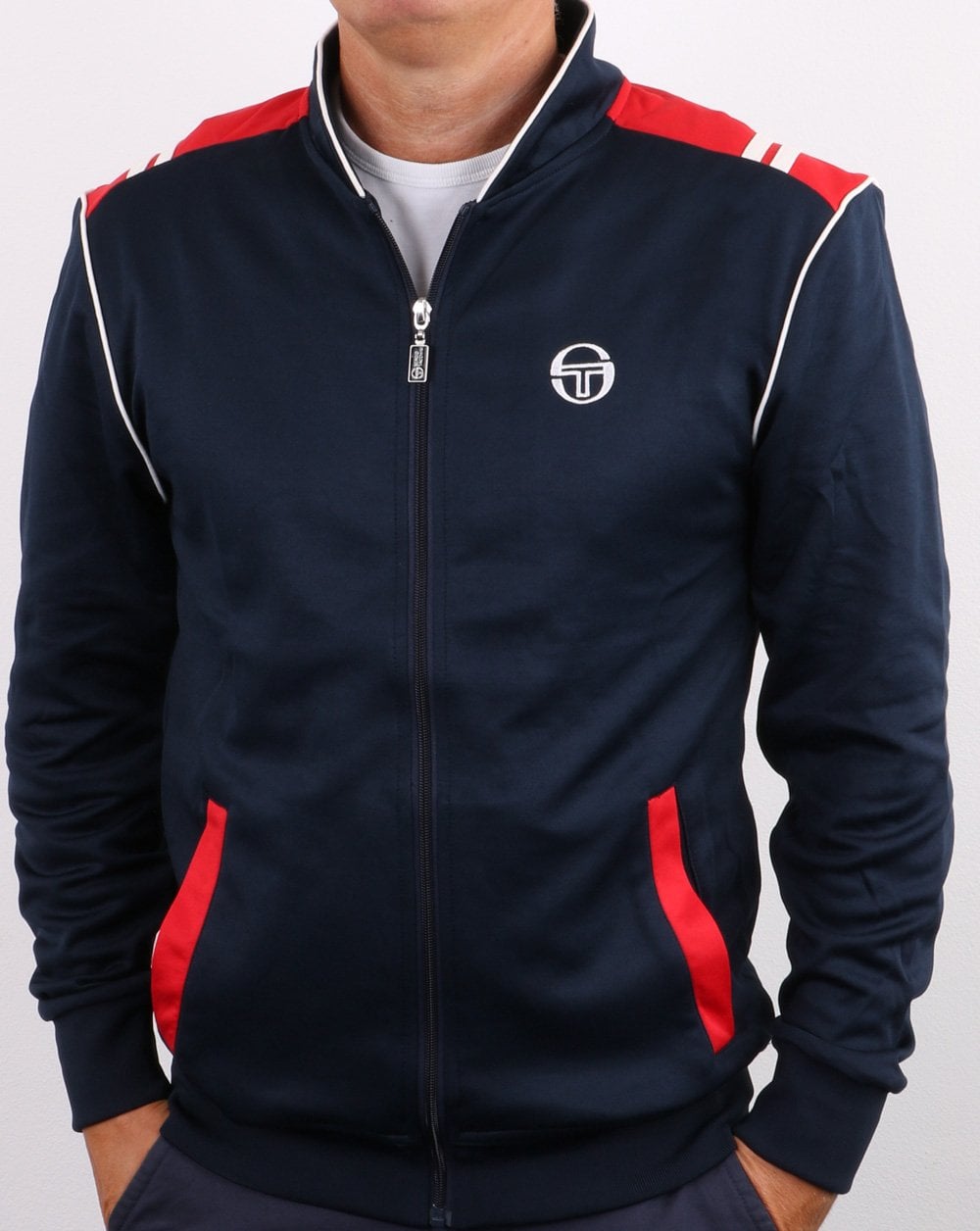 Sergio Tacchini Sammy Track Top Marine