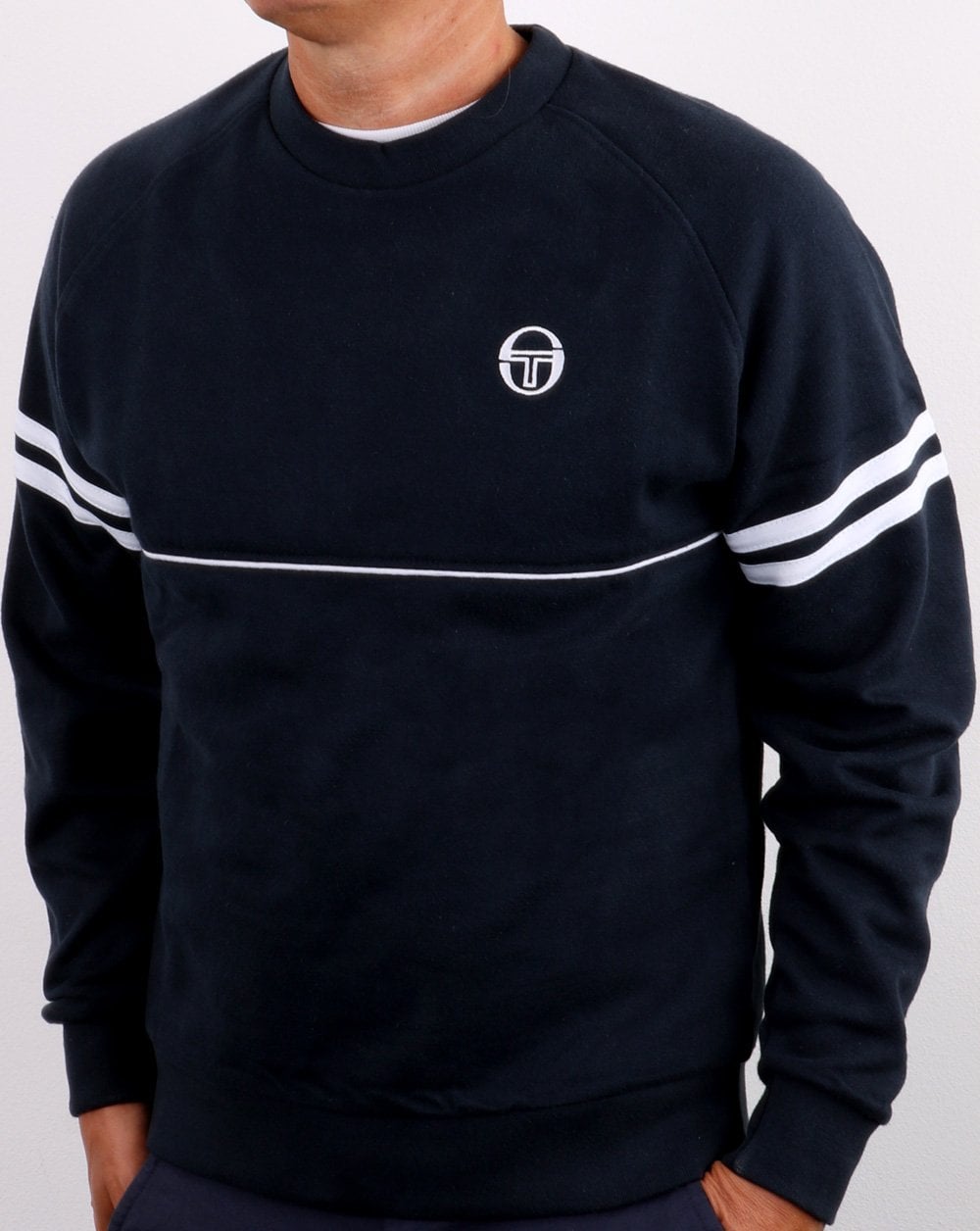 Sergio Tacchini Orion Sweatshirt Navy/white