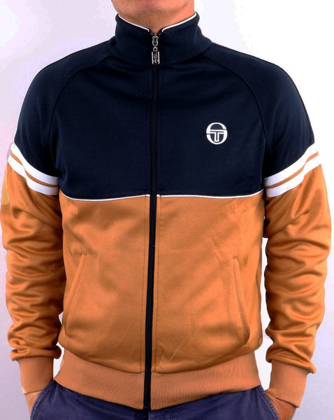 Sergio Tacchini Orion Track Top Mustard/navy