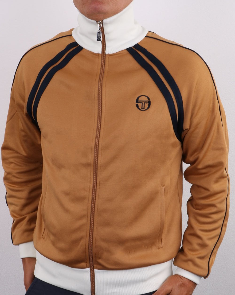 Sergio Tacchini Ghibli Track Top Gold/Marineblau
