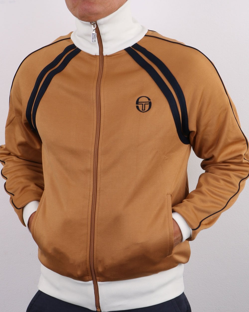 Sergio Tacchini Ghibli Track Top Gold/Marineblau