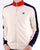 Fila Vintage Velour Track Top Cream/Red/Navy
