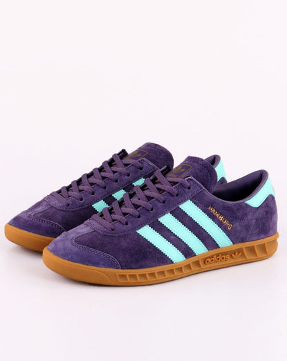 Adidas Hamburg Sneakers Tech Lila/Aqua