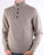 Barbour Patch Half Zip Jumper Dark Stone
