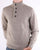 Barbour Patch Half Zip Jumper Dark Stone
