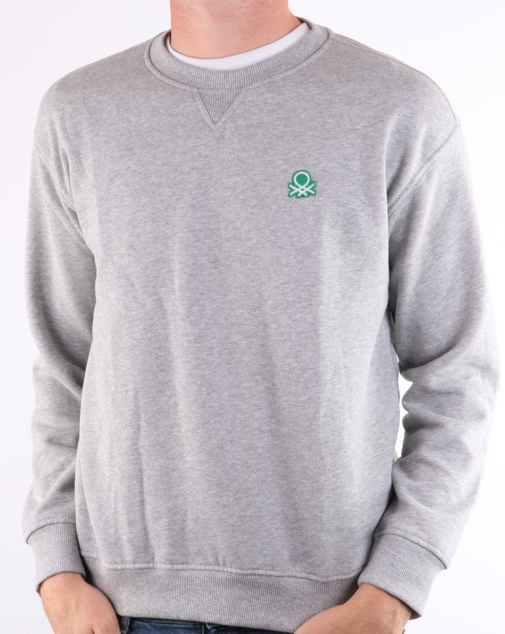 Benetton Sweatshirt Grau