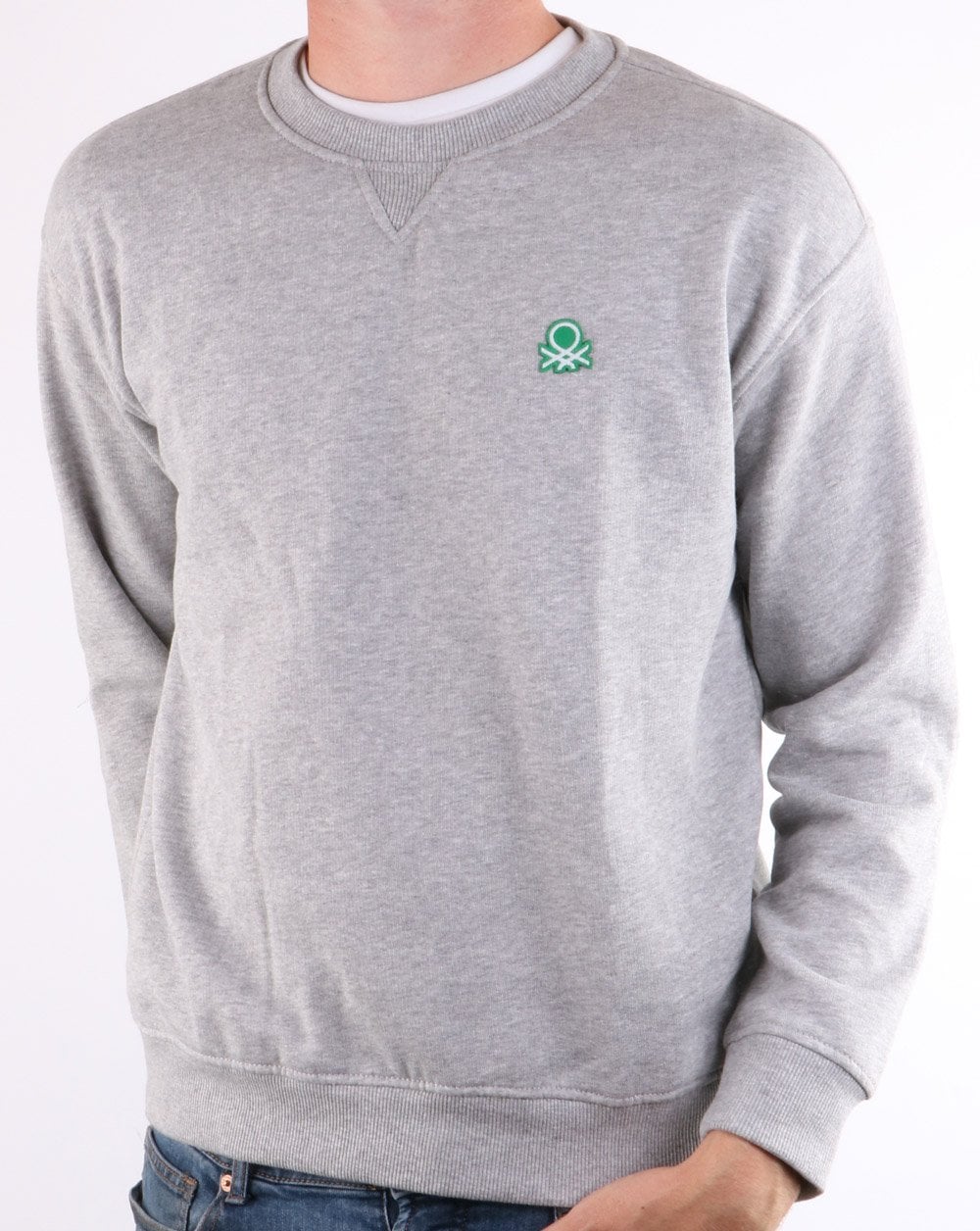 Benetton Sweatshirt Grau