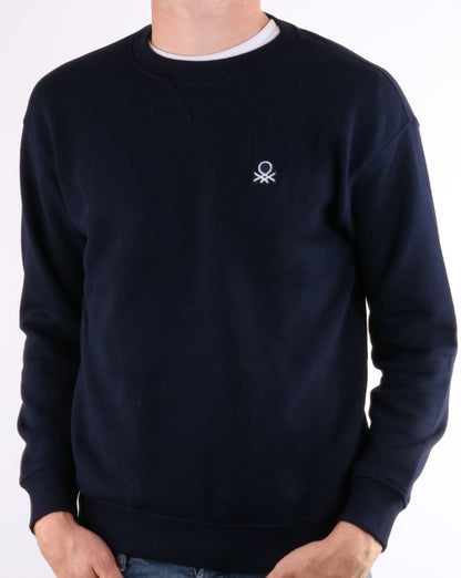Benetton Sweatshirt Marineblau